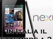 Nexus disponibile Italia settembre euro