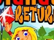 Giana's Return gioco molto simile Super Mario ambientazioni musiche fantasy.