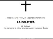 Bersani, Grillo, Togliatti Cicchitto, funerale della Politica’