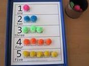 Montessori Moment: learning numbers activity!