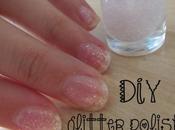 #DIY glitter polish