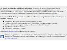 modalità anonima Chrome Firefox