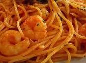 Spaghetti gamberi maionese primo pesce facile veloce