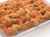 Spiedini Gamberi Gratinati