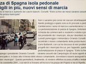 Piazza Spagna: pedonalizzazione metà?