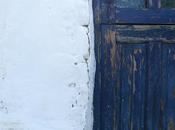 details makes place special Serifos's colored doors