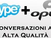 Skype Opus audio alta qualità