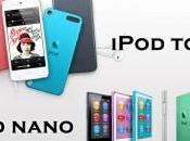 Nuovi iPod touch nano presentati Apple: caratteristiche schede tecniche