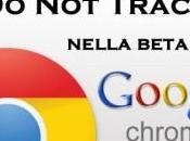 Track disponibile nella beta Google Chrome