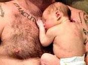 Robbie Williams posa figlia
