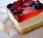 Cheesecake alla vaniglia gelè frutti bosco
