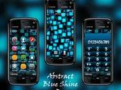 Abstract Blue
