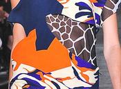 Stampe patterns dalla settimana della moda parigi