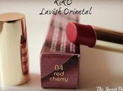 KIKO Lavish Oriental: lipstick Cherry