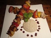 Spiedini tacchino ananas