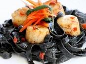 Pasta nera frutti mare