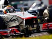Cedimento della barra antirollio sulla McLaren Hamilton