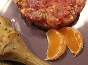 Tartare tonno alla siciliana