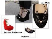 Inspired copycat?) shoes.