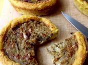 Crostatine patate broccoli, salame pinoli