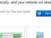 Come creare sito utilizzando cartelle dropbox