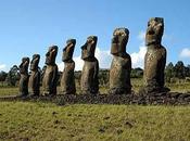 Moai dell'Isola Pasqua "camminavano" fino mare