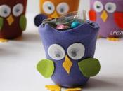 TUTORIAL Gufetti porta-dolcetti vasetti degli yogurt