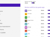 Impostazione notifiche windows attivare disattivare segnali avvisi Sistema