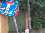 Segnaletica Centro Storico. grande reportage tutto gustare (prima durante conati vomito)