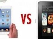 Confronto iPad Mini Kindle Fire