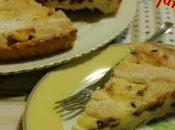 Crostata ricotta gocce cioccolato