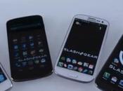 Nexus iPhone Galaxy Note 2:video confronto titani!
