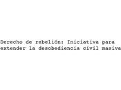 >>Derecho rebelion