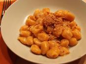 Gnocchi zucca crema agli amaretti