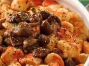 Gnocchi ragù funghi