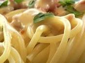 spaghetti pancetta, prosciutto panna