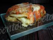 Mezzi paccheri ripieni bufala basilico avvolti melanzane grigliate