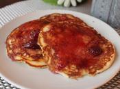 Pancake alla vaniglia marmellata amarene