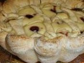 Maxi cesto frolla ripieno ricotta amarena