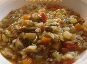 Minestrone autunnale riso