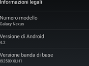 Android disponibile Galaxy Nexus ITA!