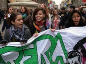 Manifestazione studentesca sorrento