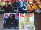 cinque cover collezione Empire Magazine Hobbit