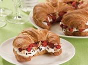 Brioche fragole gelato