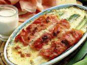 Porro gratinato prosciutto cotto