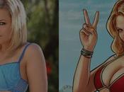 Grand Theft Auto ecco modella alcuni artwork gioco: chiama Shelby Welinder