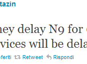 Brutte notizie aspetta Nokia N9-00