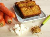 Plumcake alla carota cubetti cocco