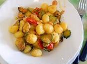 RICETTE: gnocchi alle cozze, gamberetti zucchine