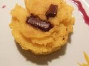 Muffin polenta dolce cuore cioccolato